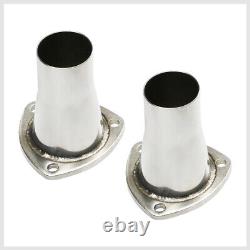 SS Mid-Length Exhaust Header Manifold for A/F/G Body Small Block Chevy Clipster