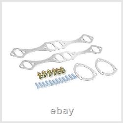SS Mid-Length Exhaust Header Manifold for A/F/G Body Small Block Chevy Clipster