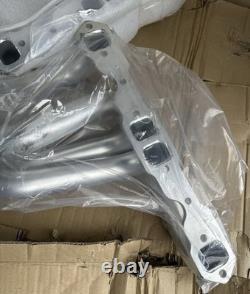 STEEL HEADERS For Small Block Chevy 1967-1991 Part#69090 & 69230 With 3 Bolt Brack