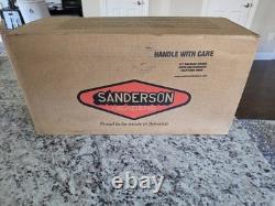 Sanderson CC158 Header Set Small Block Chevy Plain Steel Raw Metal