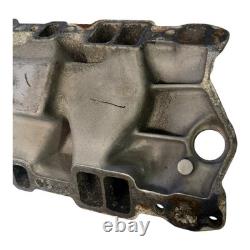 Say Why-And Weiand 7502 Intake Manifold Small Block Chevy Rare Vintage Nostalgia