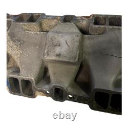 Say Why-And Weiand 7502 Intake Manifold Small Block Chevy Rare Vintage Nostalgia