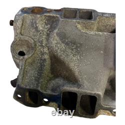 Say Why-And Weiand 7502 Intake Manifold Small Block Chevy Rare Vintage Nostalgia