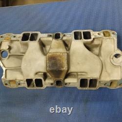 Say Why-And Weiand 7502 Intake Manifold Small Block Chevy Rare Vintage Nostalgia