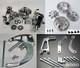 Sbc 350 Small Block Chevy MID Mount Aluminum Dress Up Kit For Long Water Pump