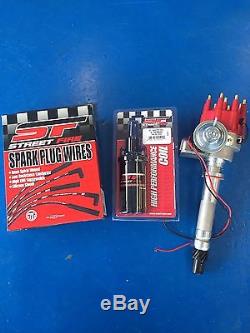 Sbc BBC Hei Distributor Small Big Block Chevy Electronic With MSD Coil And Wires