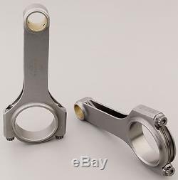 Sbc Small Block Chevy 6 4340 Eagle H-beam Connecting Rods Crs6000b3d