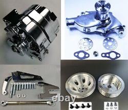 Sbc Small Block Chevy Front Acc Dress Up For Short Nose Water Pump Complete Kit