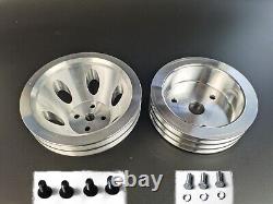 Sbc Small Block Chevy Front Acc Dress Up For Short Nose Water Pump Complete Kit