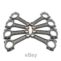 Scat 2-ICR5700 SBC 5.7 4340 Connecting Rod Set 3/8 Bolt Small Block Chevy 350