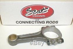 Scat 3-ICR5700 Chevy Small Block 4340 I-Beam Connecting Rods 5.7 Bushed 35700