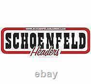Schoenfeld Conventional Crossover Headers Small Block Chevy P/N 135V