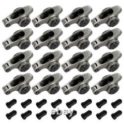 Self-Aligning Full Roller Rocker Arms 1.5 3/8 for Small Block Chevy 327 350 400