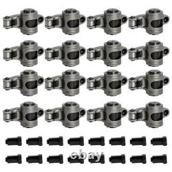 Self-Aligning Full Roller Rocker Arms 1.5 3/8 for Small Block Chevy 327 350 400