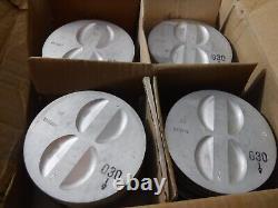 Set of 8 Mahle Small Block Chevy 5.7L (350cid) V8 CORVETTE Pistons, 2752.030IN