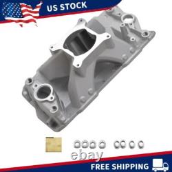 Single Plane Aluminum Intake Manifold for Small Block Chevy SBC 350 400 1957-95