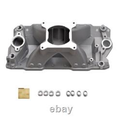 Single Plane Aluminum Intake Manifold for Small Block Chevy SBC 350 400 1957-95