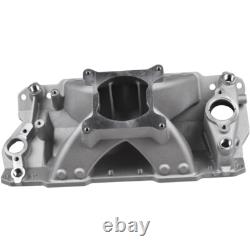Single Plane Aluminum Intake Manifold for Small Block Chevy SBC 350 400 1957-95