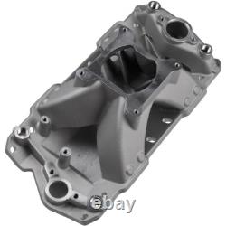 Single Plane Aluminum Intake Manifold for Small Block Chevy SBC 350 400 1957-95