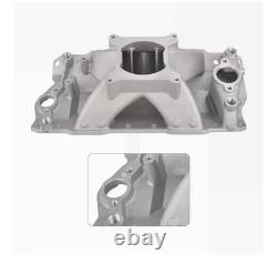 Single Plane Intake Manifold 52031 For 1957-1995 Small Block Chevy SBC 350 400