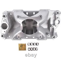 Single Plane Intake Manifold For For 1957-1995 Small Block Chevy SBC 350 400