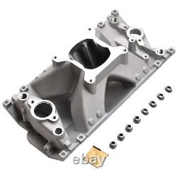 Single Plane Small Block High Rise Intake Manifold for Chevy 5.0L/305 5.7L/350