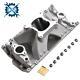Single Plane Small Block High Rise Intake Manifold for Chevy 5.0L/305 5.7L/350