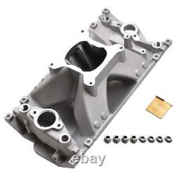 Single Plane Small Block High Rise Intake Manifold for Chevy 5.0L/305 5.7L/350