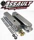Small Block 350 Retro Vortec TBI Chevy Finned Aluminum Tall Style Valve Covers