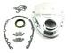Small Block Chevy 283 305 350 400 Aluminum Timing Cover Kit Polished Gasket Bolt