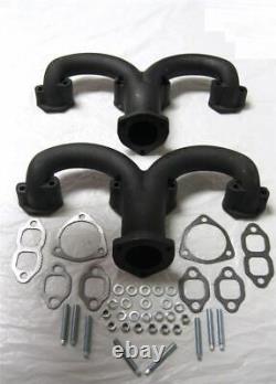 Small Block Chevy 283 305 350 400 Ram Horn Header Exhaust Manifolds Street Rod