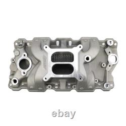 Small Block Chevy 283 327 350 383 400 Dual Plane High Rise Aluminum Intake SBC