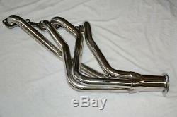 Small Block Chevy 283 350 400 Long Tube Stainless Headers Chevelle Malibu Camaro