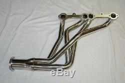 Small Block Chevy 283 350 400 Long Tube Stainless Headers Chevelle Malibu Camaro