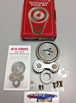 Small Block Chevy 283 350 Engines Quiet Gear Drive Timing Kit S. A. GEAR 78400Q