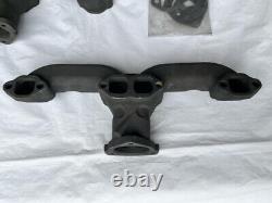 Small Block Chevy 283-350 Ram Horn Exhaust Manifold 2 1/2 COLLECTOR