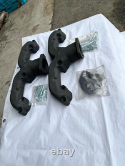 Small Block Chevy 283-350 Ram Horn Exhaust Manifold 2 1/2 COLLECTOR