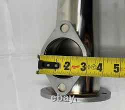 Small Block Chevy 283 400 Stainless Lakester Headers + SS 3.5 Turn Outs Lake