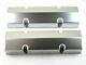 Small Block Chevy 327 350 400 Fabricated Tall Valve Cover Clear Ano E41308CA