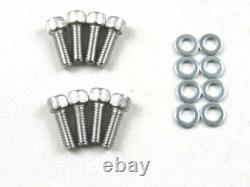 Small Block Chevy 327 350 400 Fabricated Tall Valve Cover Polished E41308P