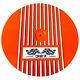 Small Block Chevy 327 Flag Logo Orange Air Cleaner Kit 13 Round Ansen USA
