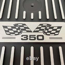 Small Block Chevy 350 14 Round Air Cleaner Kit Black
