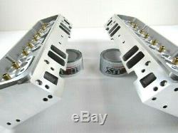 Small Block Chevy 350 383 Aluminum Bare Cylinder head Package with Intake