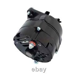 Small Block Chevy 350 400 BLK Serpentine Pulley Kit Front Drive System SWP 6 Rib