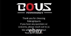 Small Block Chevy 350 Fabricated Long Bolt Valve Cover Clear Ano E41301CA