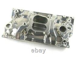 Small Block Chevy 350 Holeshot Vortec Intake Manifold Polished E42421P