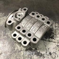Small Block Chevy 350 SBC 4 Bolt Two Piece Main Seal Caps 2482 STRONG CAPS CLEAN
