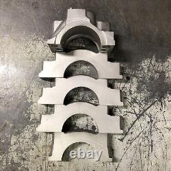 Small Block Chevy 350 SBC 4 Bolt Two Piece Main Seal Caps 2482 STRONG CAPS CLEAN