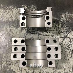 Small Block Chevy 350 SBC 4 Bolt Two Piece Main Seal Caps 2482 STRONG CAPS CLEAN