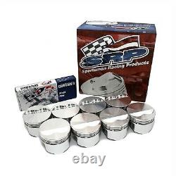 Small Block Chevy 383 Pistons 4.030 Bore 6.0 Rod 3.750 Stroke 138093 JE/SRP